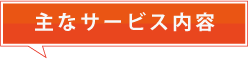 PCシステムサービスの主なサービス内容